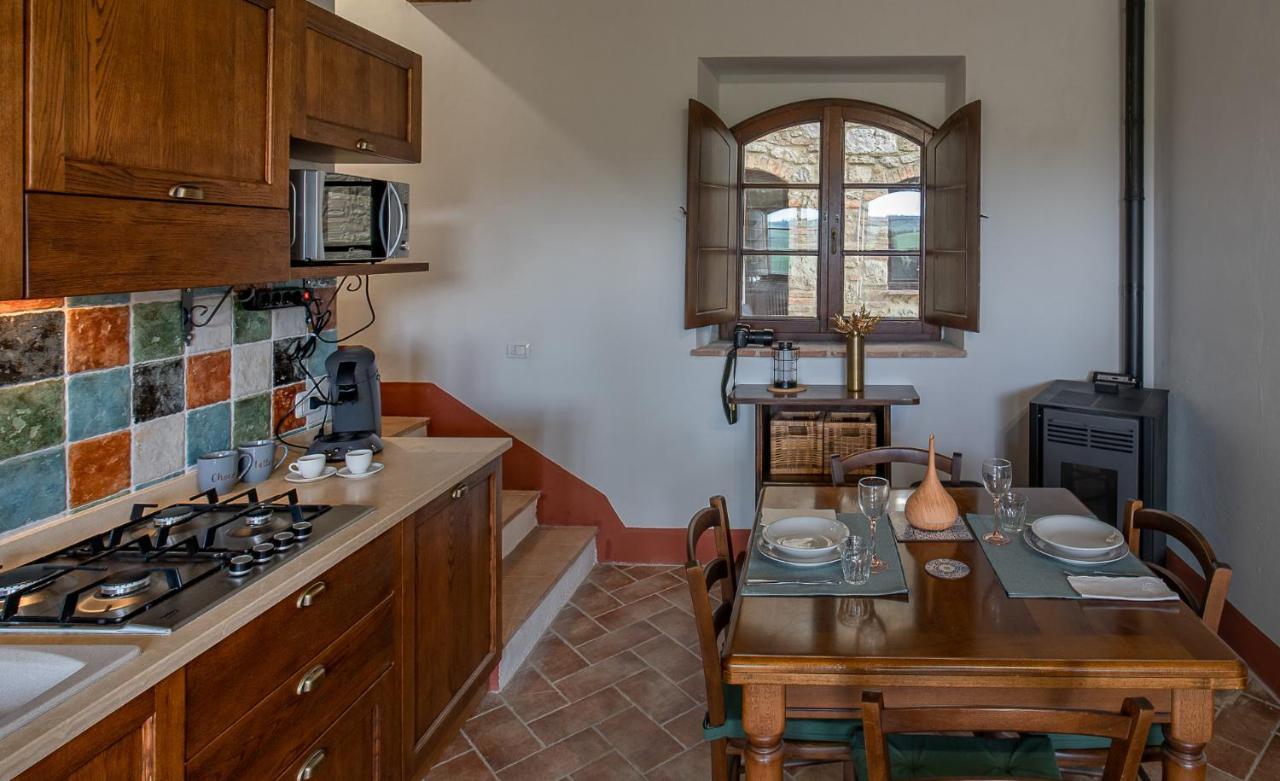 Podere Fossaccio Casa Pino Asciano Eksteriør bilde