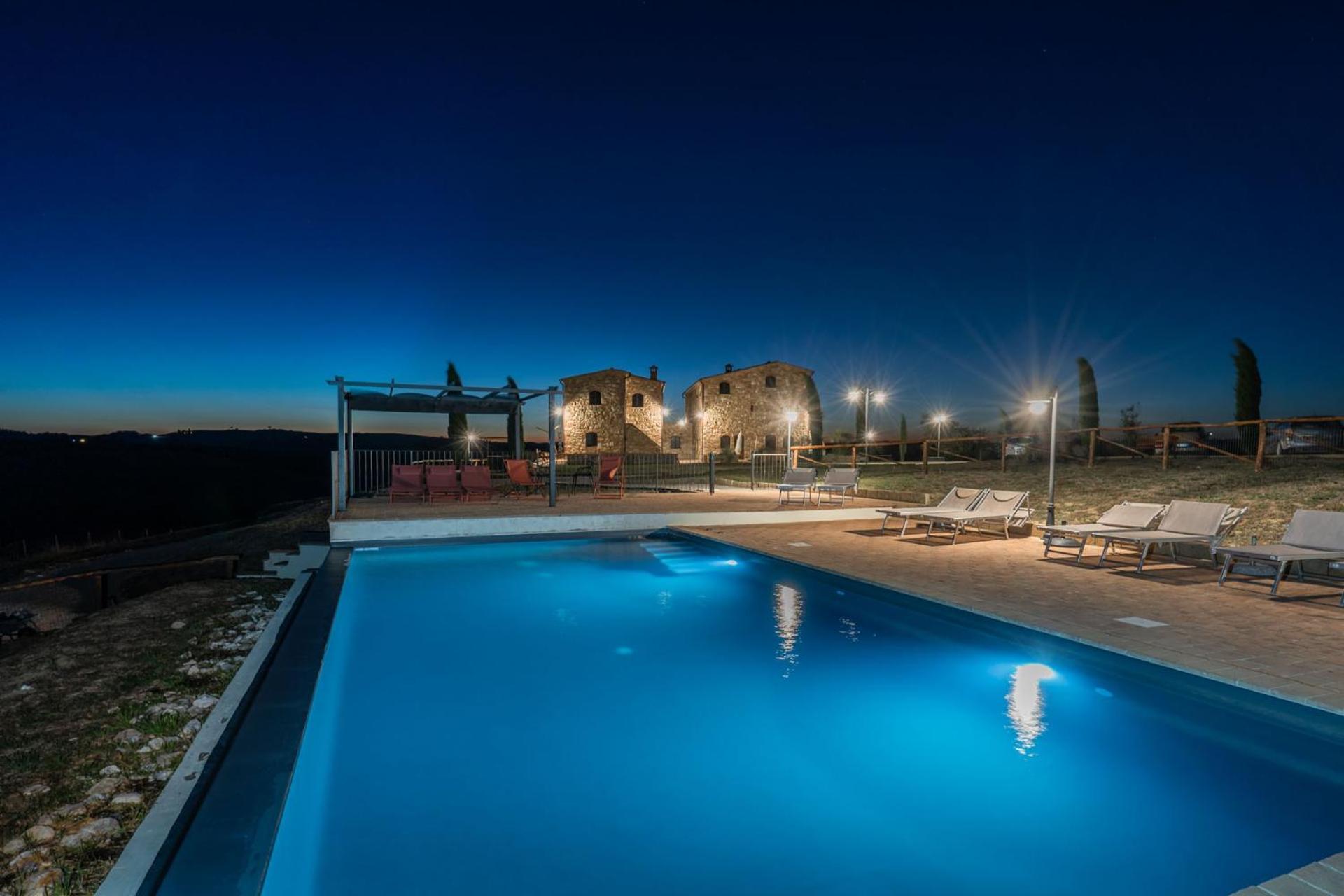 Podere Fossaccio Casa Pino Asciano Eksteriør bilde