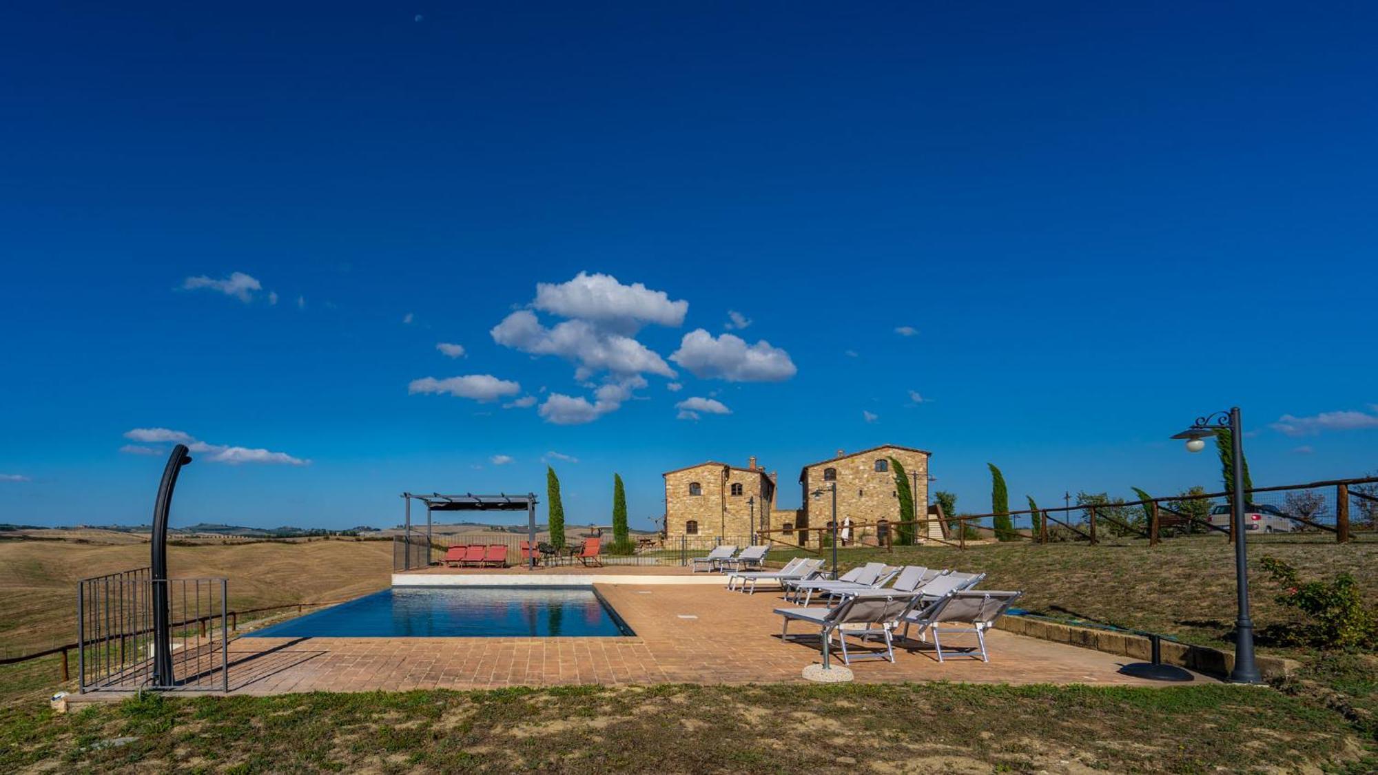 Podere Fossaccio Casa Pino Asciano Eksteriør bilde