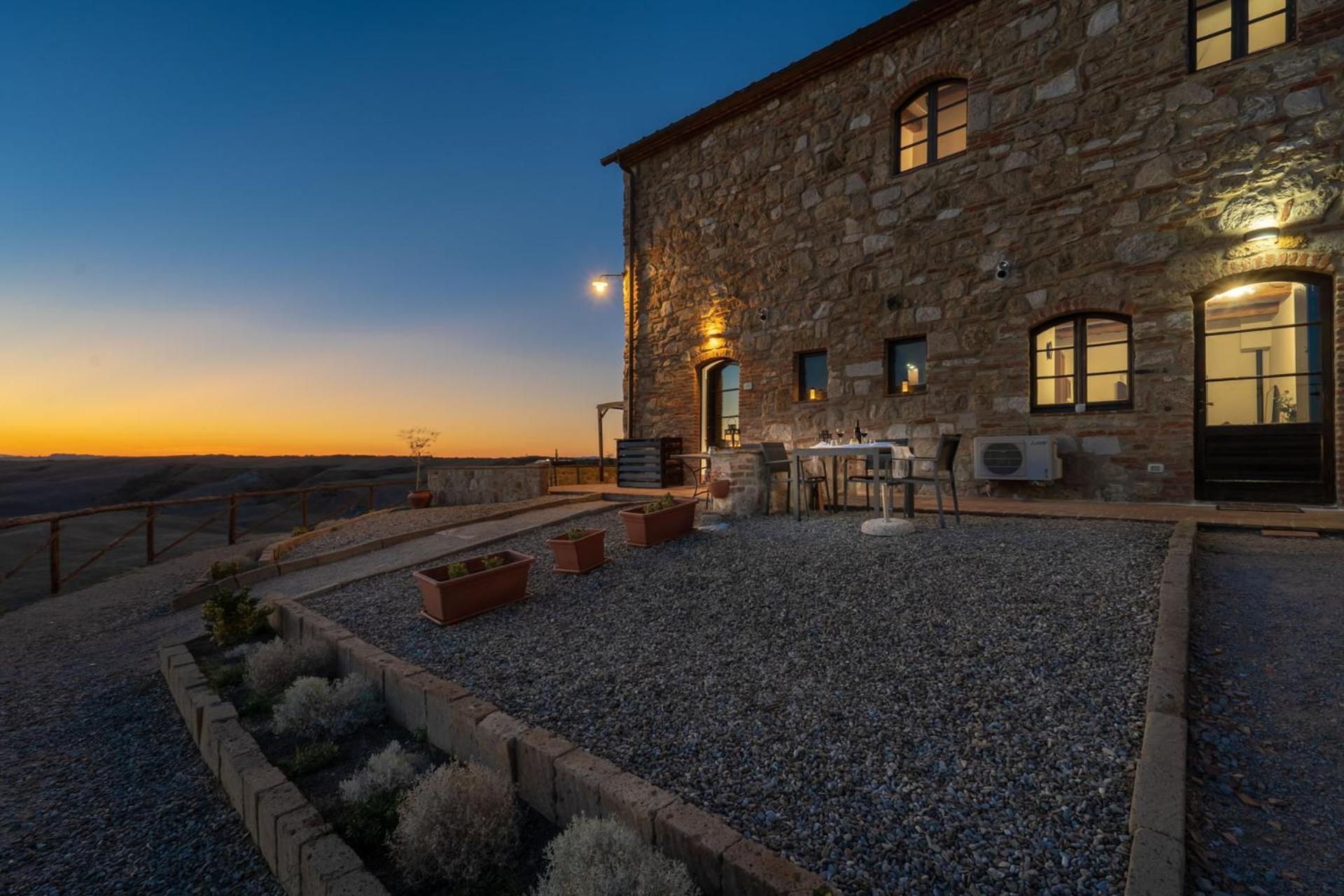 Podere Fossaccio Casa Pino Asciano Eksteriør bilde