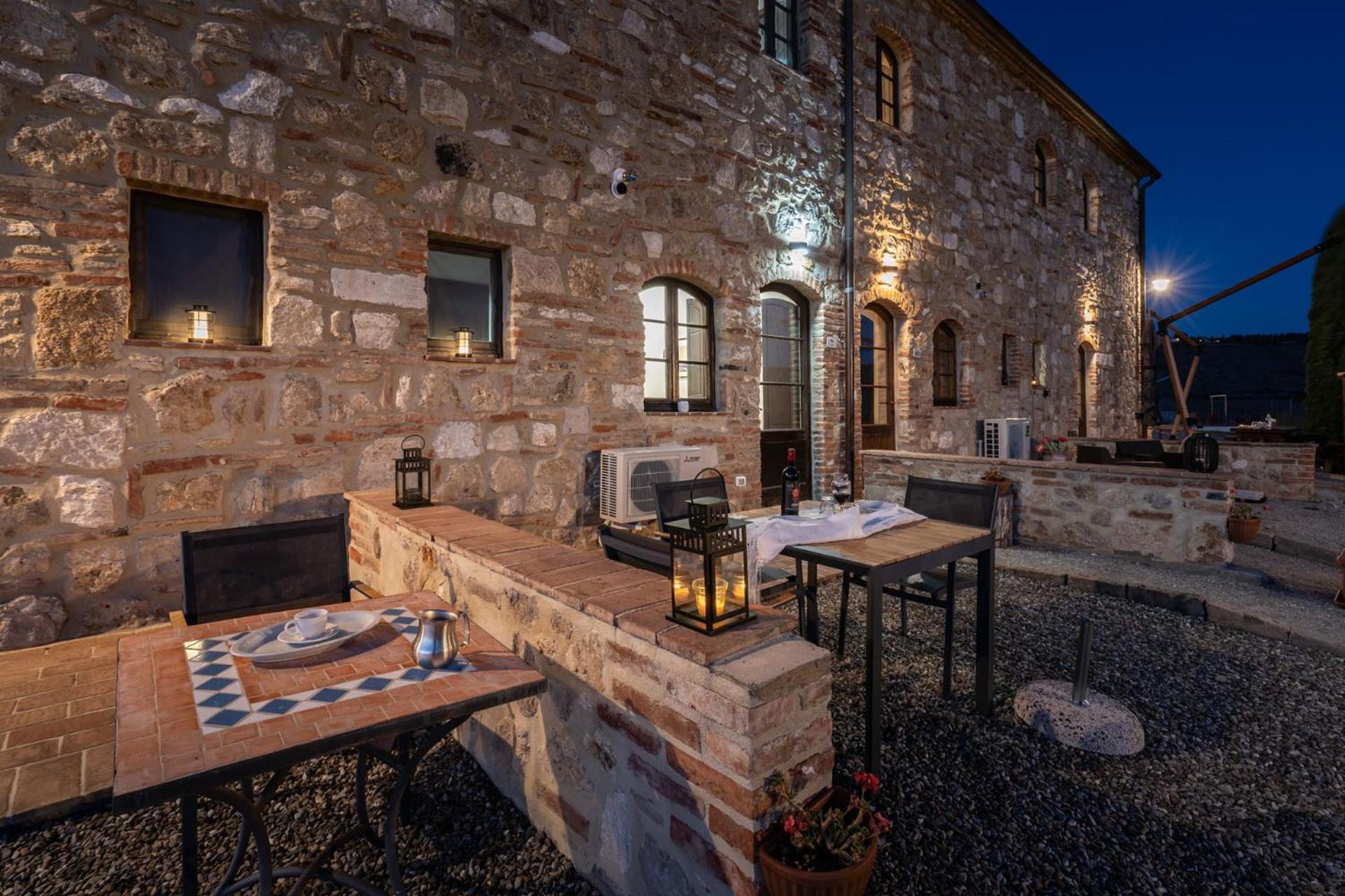 Podere Fossaccio Casa Pino Asciano Eksteriør bilde